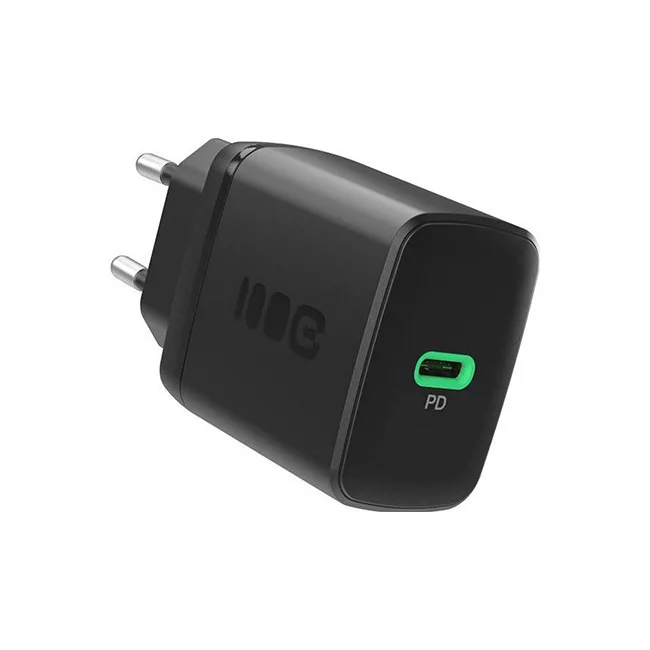 Green Cell Φορτιστής Χωρίς Καλώδιο με Θύρα USB-C 30W Power Delivery Μαύρος (PowerSource Solo30) - Image 1