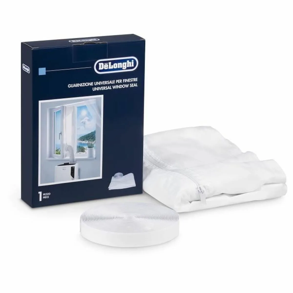 20250804144137_de_longhi_portas_dlsa012.jpeg De'Longhi Αεροστόπ Πόρτας σε Λευκό Χρώμα DLSA012 - Image 1