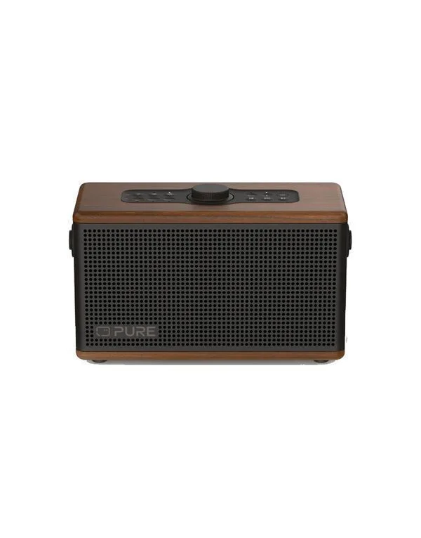 20250811131020_pure_classic_aura_icheio_bluetooth_kafe.jpeg Pure CLASSIC AURA Ηχείο Bluetooth 40W με Διάρκεια Μπαταρίας έως 30 ώρες Καφέ - Image 1