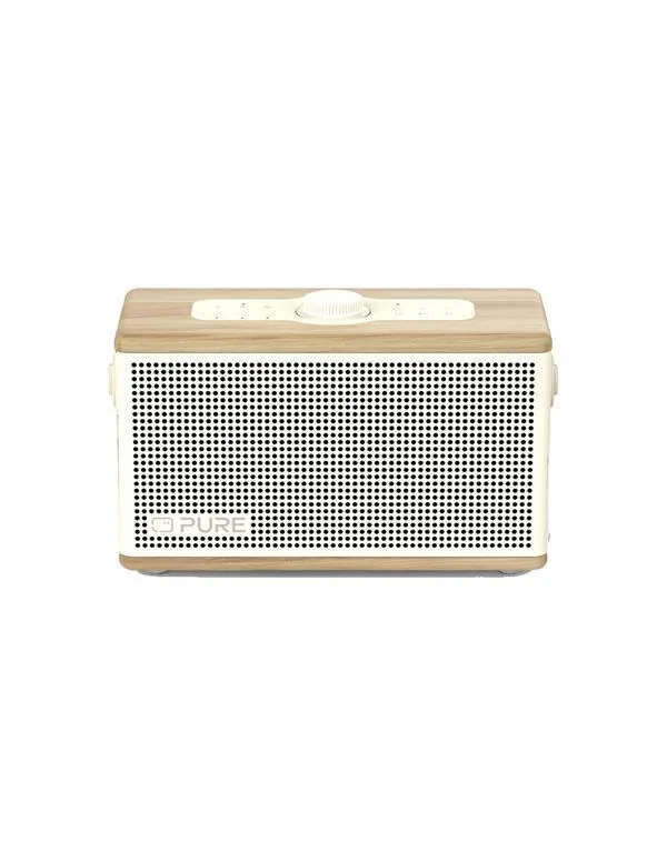 20250811131022_pure_classic_aura_icheio_bluetooth_leyko.jpeg Pure CLASSIC AURA Ηχείο Bluetooth 40W με Διάρκεια Μπαταρίας έως 30 ώρες Λευκό - Image 1