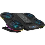 Aqirys Zenith Cooling Pad για Laptop έως 17" με 4 Ανεμιστήρες και Φωτισμό
