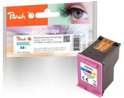 20250825102845_peach_symvato_melani_ektypoti_inkjet_hp_303xl_pollaplo_color_1tmch_pi300_895.jpeg Peach Συμβατό Μελάνι Εκτυπωτή InkJet HP 303XL Πολλαπλό (Color) 1τμχ PI300-895 - Image 1