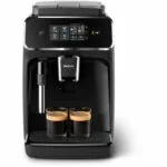 Philips Αυτόματη Μηχανή Espresso 1500W Πίεσης 15bar για Cappuccino με Μύλο Άλεσης Μαύρη EP2225/10