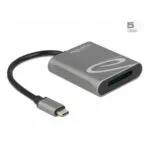 DeLock Card Reader USB 3.0 Type-C για XQD (91741)