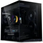 Lian Li O11 Dynamic Mini V2 Flow Gaming Midi Tower Κουτί Υπολογιστή με Πλαϊνό Παράθυρο Μαύρο