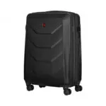 Wenger 612537 Μεσαία Βαλίτσα Ταξιδίου Σκληρή Μαύρη με 4 Ρόδες Ύψους 65εκ.