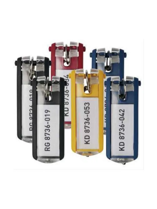 20250914083132_durable_set_mprelok_leyko_6tmch_195700.jpeg Durable Σετ Μπρελόκ Λευκό 6τμχ 195700 - Image 1