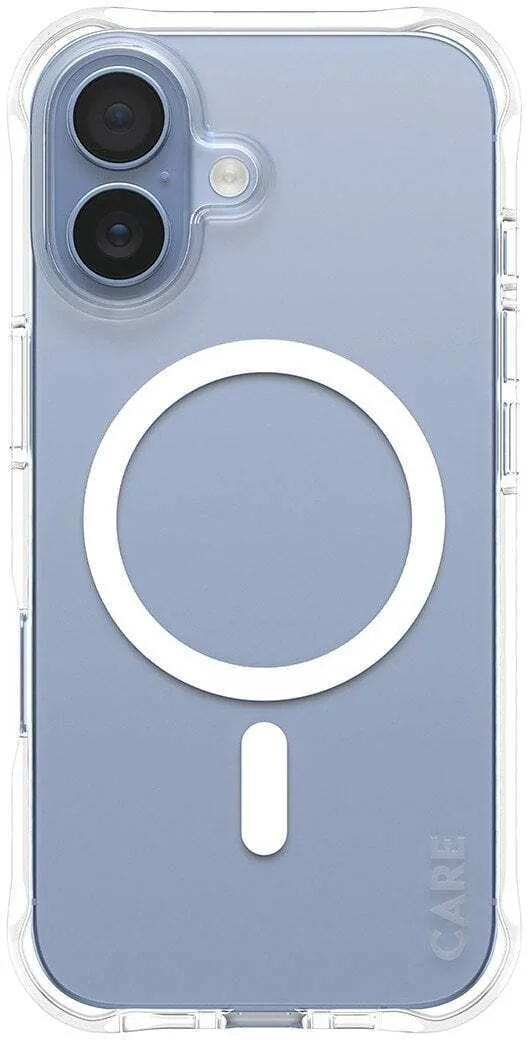 20250915161025_panzerglass_care_samba_back_cover_transparent_white_iphone_17.jpeg PanzerGlass Care Samba Back Cover Σιλικόνης Transparent / White (iPhone 17) CR22326 - Image 1
