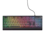 Trust GXT 792 Quadrox 4-in-1 Σετ Gaming Πληκτρολόγιο με Φωτιζόμενα πλήκτρα & Ποντίκι (Αγγλικό US) Γκρι