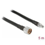 Delock Antenna Cable N Plug To Rp-sma Plug Cfd400 Llc400 5m Low Loss Delock 13023