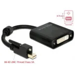 DeLock 62639 Μετατροπέας mini DisplayPort male σε DVI-I female
