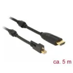 DeLock Cable mini DisplayPort male - HDMI male 5m (83732)