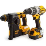 DEWALT DCK229P2T Σετ Δραπανοκατσάβιδο & Πιστολέτο 18V με 2 Μπαταρίες 5Ah και Θήκη