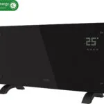 Hombli Θερμοπομπός Δαπέδου 2000W με Ηλεκτρονικό Θερμοστάτη Μαύρος