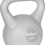 Rebel Active 18 Kg Gray Bituminous Kettlebell