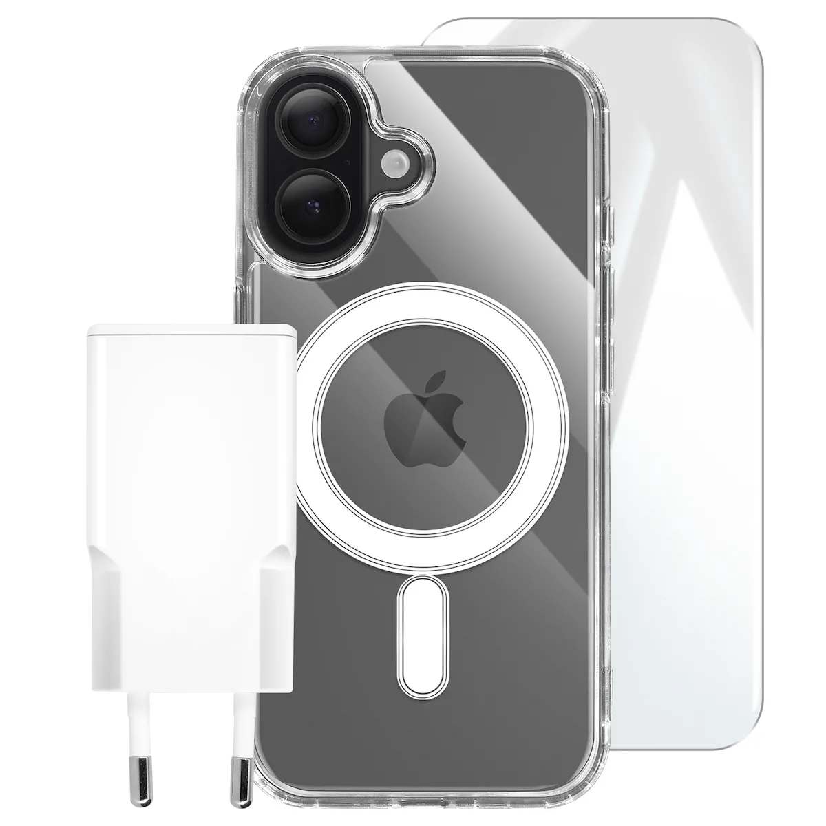 4smarts Case Iphone 17 Premium 3-in-1 Starter Pack 20w Usb-c Charger Sienna - Image 1