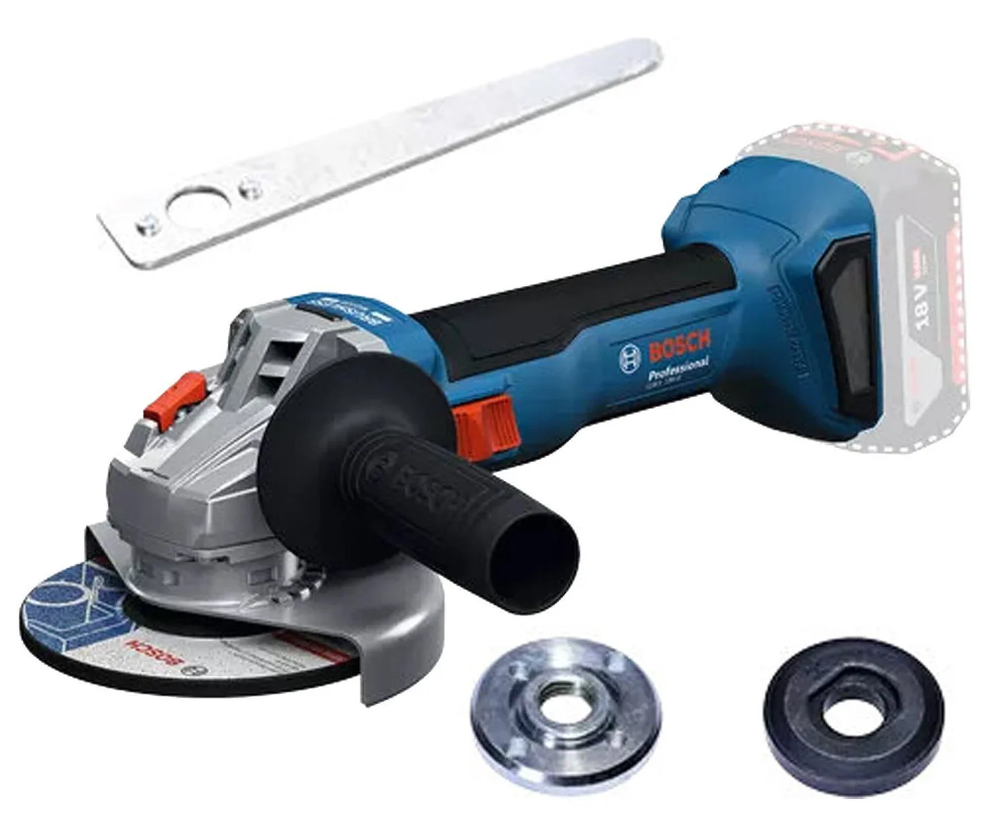 20251022170631_bosch_gws_18v_8_trochos_125mm_mpatarias_brushless.jpeg Bosch GWS 18V-8 Τροχός 125mm Μπαταρίας Brushless 18V Solo - Image 1