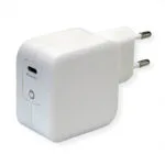 Roline Φορτιστής Χωρίς Καλώδιο με Θύρα USB-C 61W Power Delivery / Quick Charge 3.0 Λευκός (19.11.1018-10)