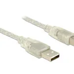 DeLock USB 2.0 Cable USB-A female - USB-B male 2m (83894)