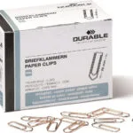 Durable Durable Paper Clips 26 Mm 1000 Pieces Copper Plated