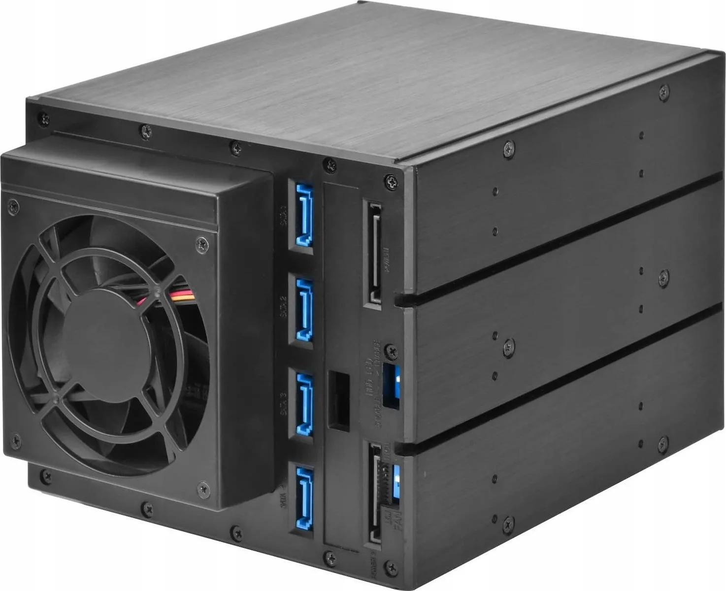 20251120132304_silverstone_3x_5_25_device_bay_to_four_3_5_sas_12g_sata_6gbit_s_trayless_hot_swap_cage_mayro_sst_fs304_12g.jpeg Silverstone 3x 5.25" device bay to four 3.5" SAS-12G / SATA 6Gbit/s trayless hot-swap cage Μαύρο SST-FS304-12G - Image 1