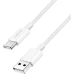 Usb 2.0 A To Usb C Cable 0.5m 3a 60w White 480mbps Data Charging Logilink Cu0320