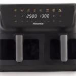 Hisense Air Fryer με Διπλό Αποσπώμενο Κάδο 11lt Μαύρο 2096198