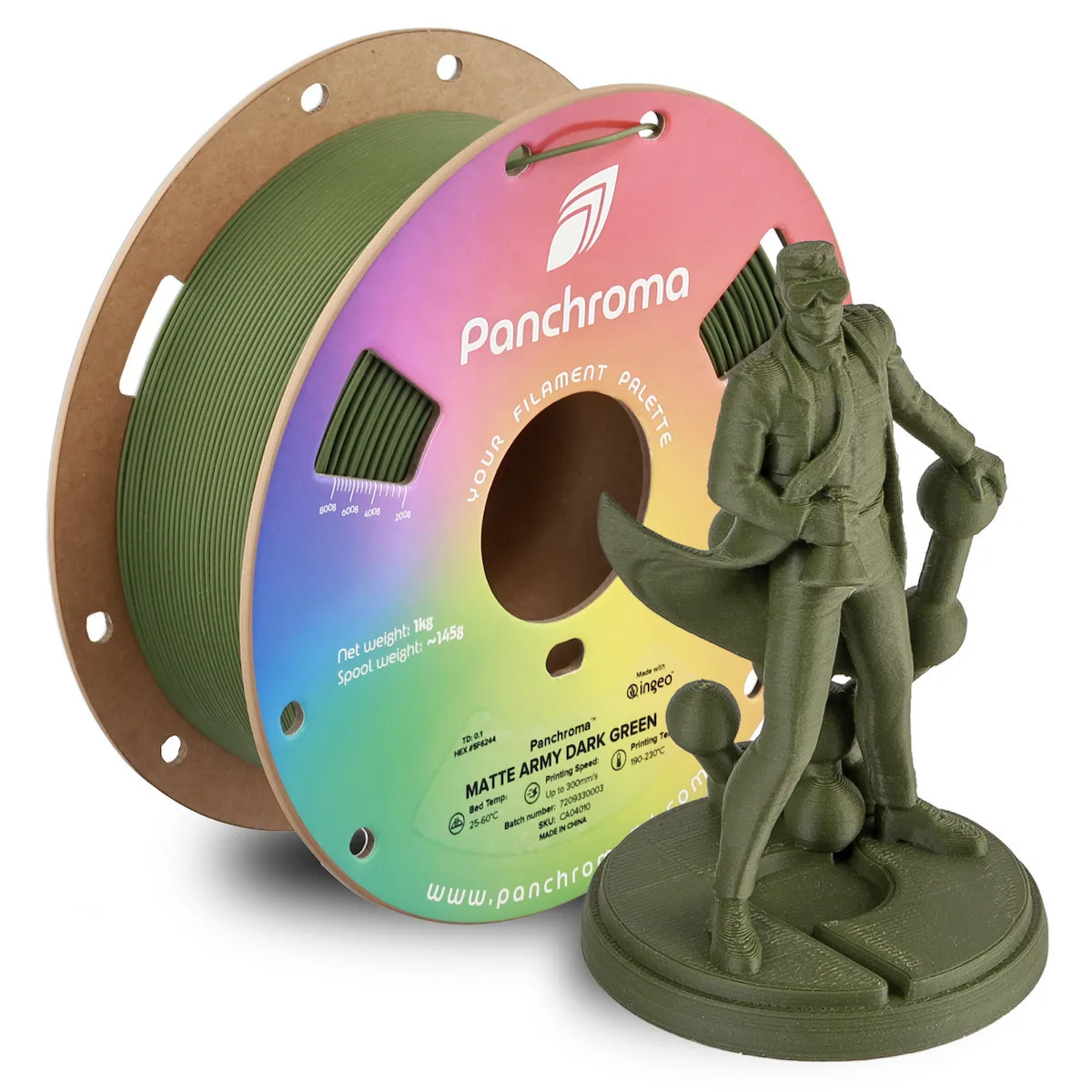 20251127121156_polymaker_pla_3d_printer_filament_3mm_prasino_1kg_08062.jpeg Polymaker PLA 3D Printer Filament 1.75mm Πράσινο 1kg 08062 - Image 1