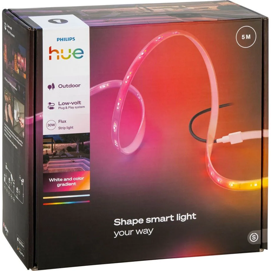 20251128175330_philips_tainia_led_308897000.jpeg Philips Ταινία LED Hue Flux Outdoor 308897000 - Image 1