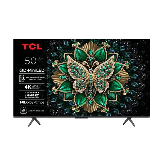 TCL Smart Τηλεόραση 50" 4K UHD Mini LED Q6C HDR (2025) 50Q6C - Image 1