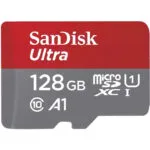 Sandisk Ultra microSDXC 128GB Class 10 140MB/s με αντάπτορα