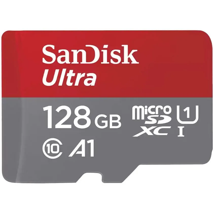 20251212095133_sandisk_ultra_microsdxc_128gb_class_10.jpeg Sandisk Ultra microSDXC 128GB Class 10 140MB/s με αντάπτορα - Image 1
