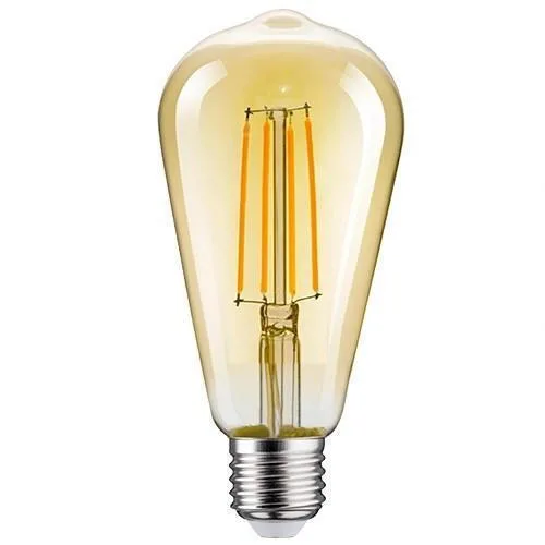 Λάμπα LED 12W 142mm για Ντουί E27 και Σχήμα ST64 Θερμό Λευκό 1380lm Vs-B-18 - Image 1