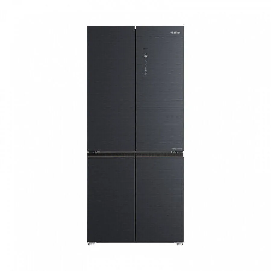 Toshiba Ψυγείο Ντουλάπα 515lt NoFrost Υ189.8xΠ83.3xΒ65.3εκ. Γκρι GR-RF677WI-PMJ(06) - Image 1