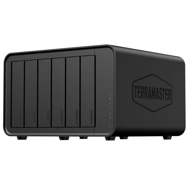 TerraMaster F6-424 Max NAS Tower με 6 θέσεις για HDD/M.2/SSD και 2 θύρες Ethernet - Image 1