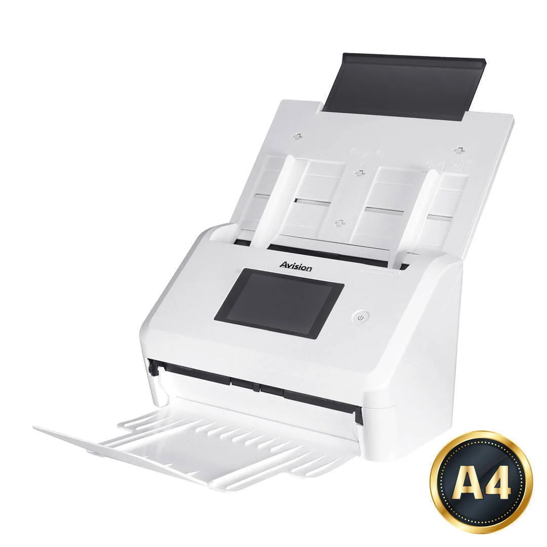 20260109101223_avision_an335wl_sheetfed_trofodoti_chartiou_scanner_a4_me_wifi.jpeg Avision AN335WL Sheetfed (Τροφοδότη χαρτιού) Scanner A4 με WiFi - Image 1