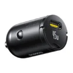 Primetrip Vp2 Φορτιστής Αυτοκινήτου 45W με μία Θύρα: 1xType-C μαζί με Καλώδιο Type-C Μαύρο Χρώμα