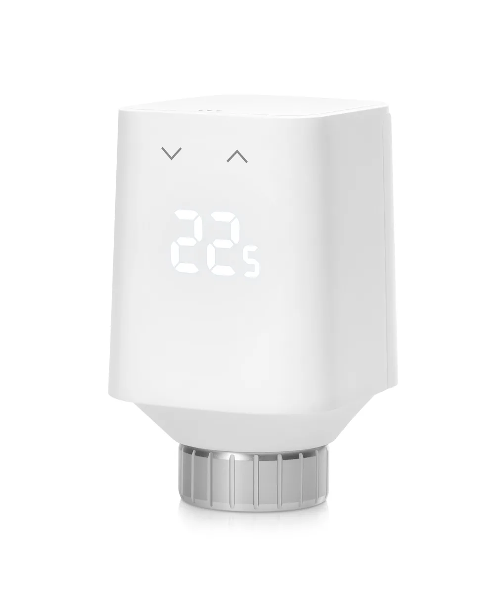 20260115160556_eve_ilektroniki_thermostatiki_kefali_me_wi_fi_gia_soma_kalorifer_1tmch.jpeg Eve Ηλεκτρονική Θερμοστατική Κεφαλή με Wi-Fi για Σώμα Καλοριφέρ 1τμχ - Image 1