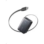 Anker Nano Power Bank 10000mAh 45W με Θύρα USB-A και Θύρα USB-C Power Delivery Μαύρο