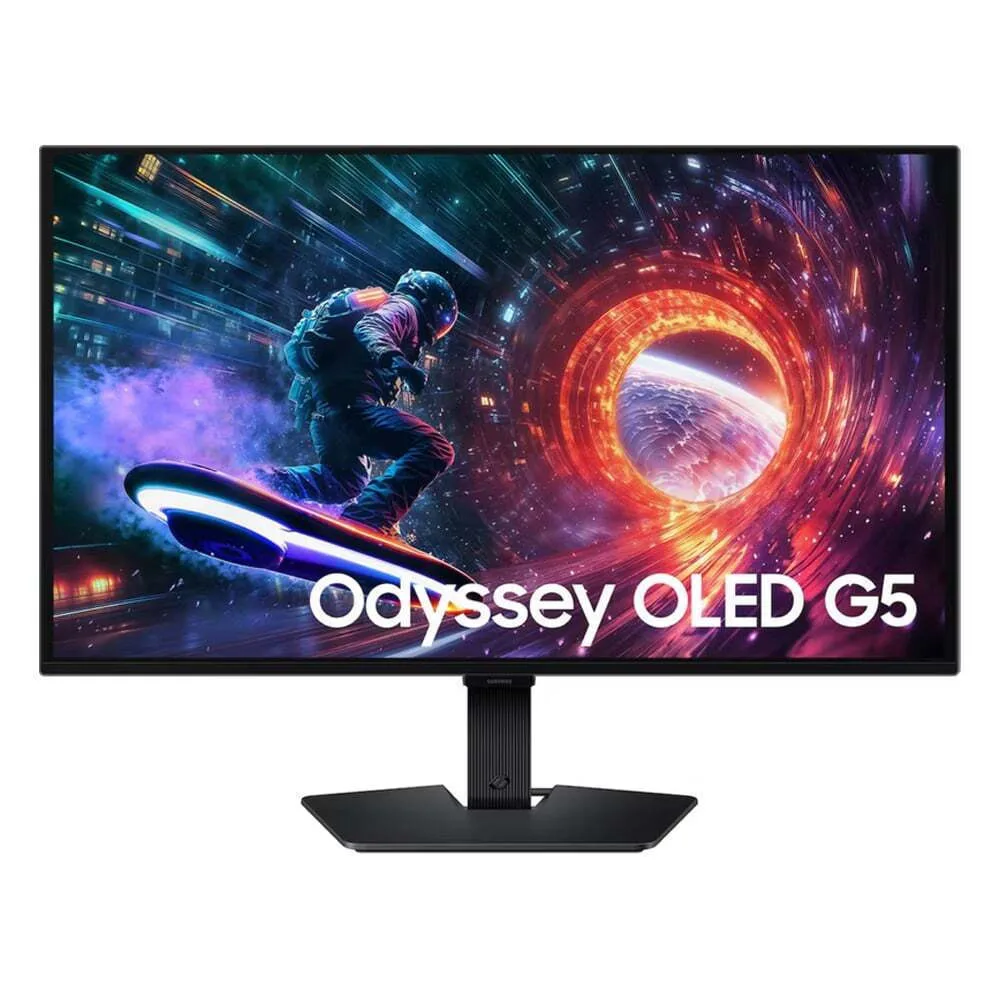 20260121113238_samsung_odyssey_g5_g50sf_oled_hdr_gaming_monitor_27_qhd_2560by1440_180hz_me_chrono_apokrisis_0_03ms_gtg.jpeg Samsung Odyssey G5 G50SF OLED HDR Gaming Monitor 27" QHD 2560x1440 180Hz με Χρόνο Απόκρισης 0.03ms GTG Ασημί - Image 1