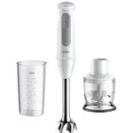 Braun MultiQuick 5 Ραβδομπλέντερ με Ανοξείδωτη Ράβδο 1000W Λευκό