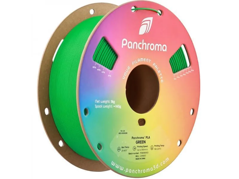 Polymaker PLA 3D Printer Filament 1.75mm Πράσινο 1kg CA19007 1τμχ (Spool) - Image 1