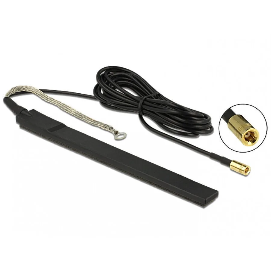 20260211095806_delock_outdoor_dab_antenna_smb_interface_23_dbi_active_omnidirectional_delock_12411_multicolor.jpeg Delock Outdoor Dab+ Antenna Smb Interface 23 Dbi Active Omnidirectional Delock 12411 Multicolor - Image 1