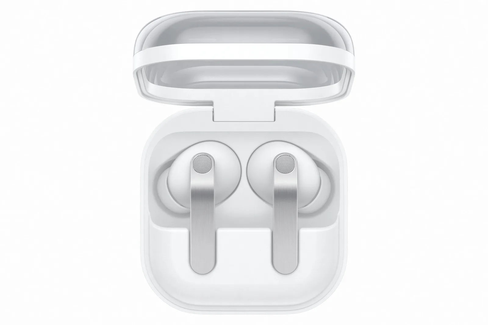 20260225134028_samsung_galaxy_buds_4_pro_bluetooth_handsfree_akoustika_me_thiki_fortisis_leyka.jpeg Samsung Galaxy Buds4 Pro Bluetooth Handsfree Ακουστικά με Αντοχή στον Ιδρώτα και Θήκη Φόρτισης Λευκά - Image 1