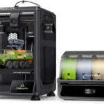 Creality3D K2 SE Combo with CFS FDM Semi Enclosed Αυτόνομος 3D Printer Διπλού Extruder με Σύνδεση Ethernet / USB / Wi-Fi