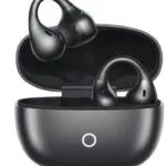 Realme Buds Clip Bluetooth Handsfree Ακουστικά με Αντοχή στον Ιδρώτα και Θήκη Φόρτισης Titanium Black