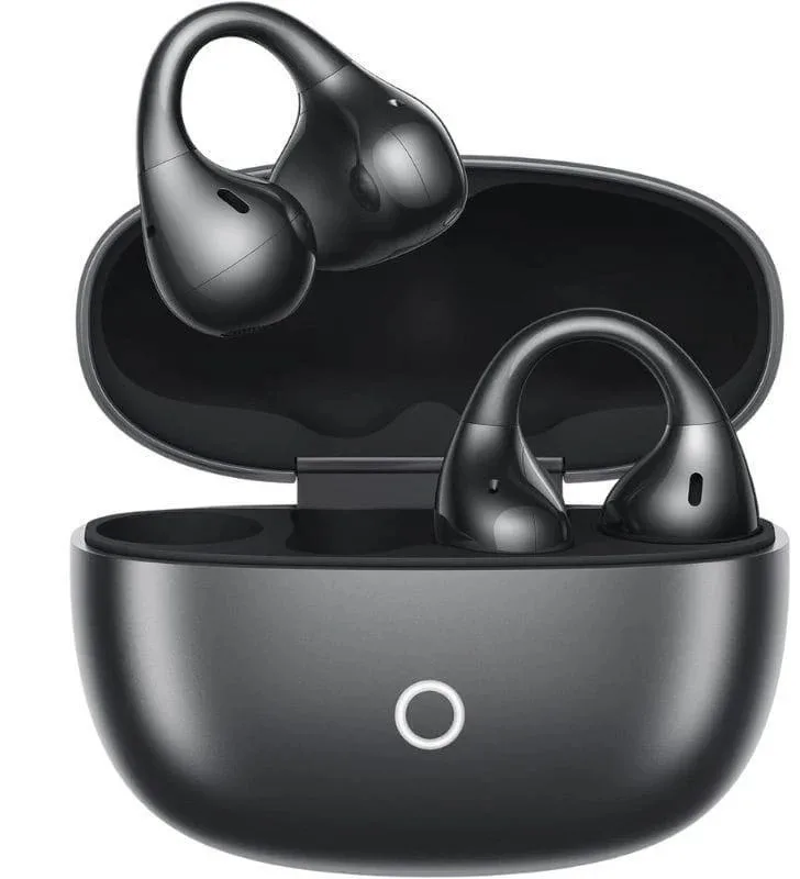 Realme Buds Clip Bluetooth Handsfree Ακουστικά με Αντοχή στον Ιδρώτα και Θήκη Φόρτισης Titanium Black - Image 1