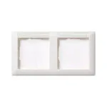 Πλαίσιο Διακόπτη Gira 109203 Frame 2f Bsf Purewhite Standard 55 Horizontal