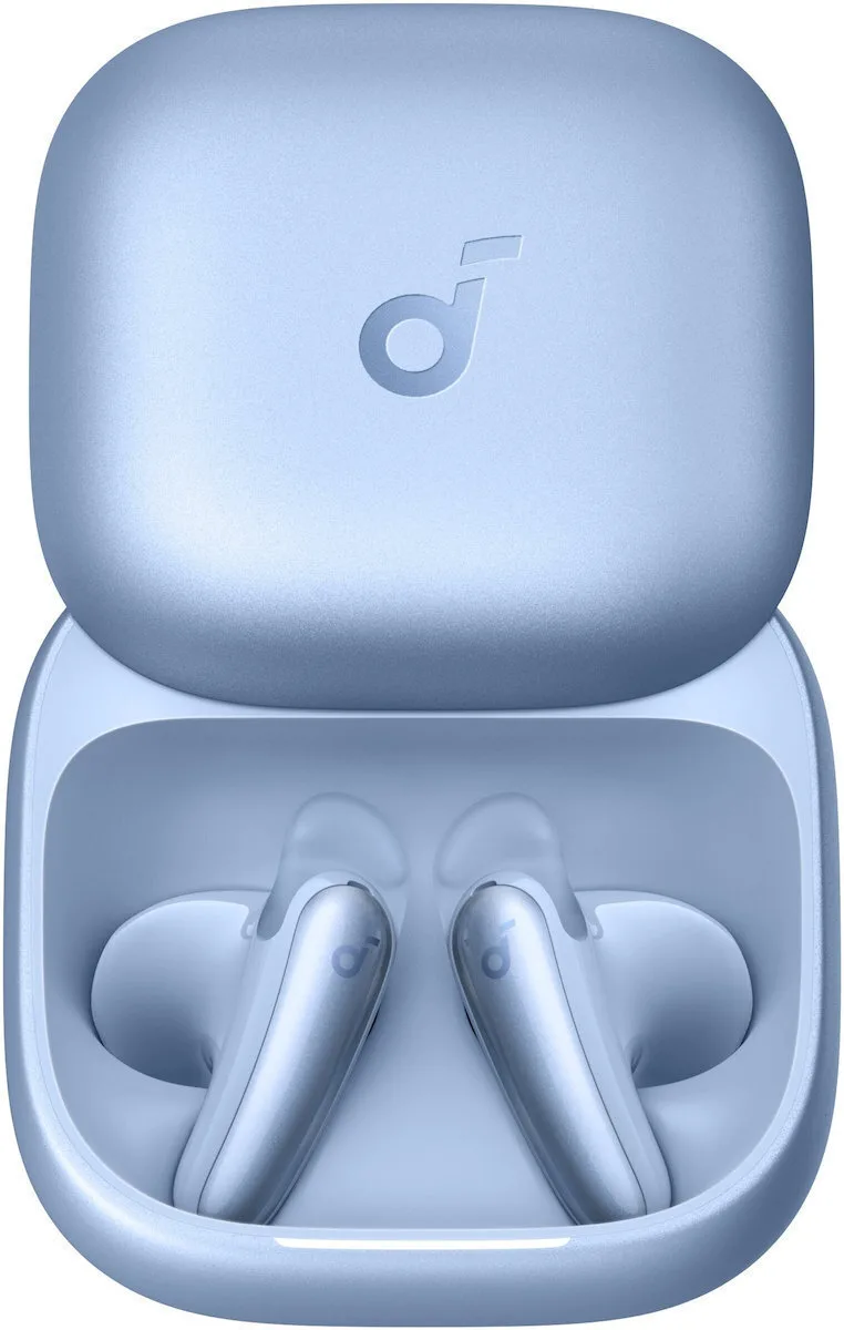 Soundcore by Anker Liberty Buds ANC Bluetooth Handsfree Ακουστικά με Αντοχή στον Ιδρώτα και Θήκη Φόρτισης Μπλε - Image 1