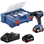 Bosch GSB 18V-65 Κρουστικό Δραπανοκατσάβιδο Μπαταρίας 18V 2x4Ah 06019N3307